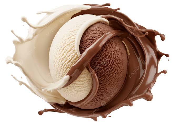 Bola de vainilla o chocolate